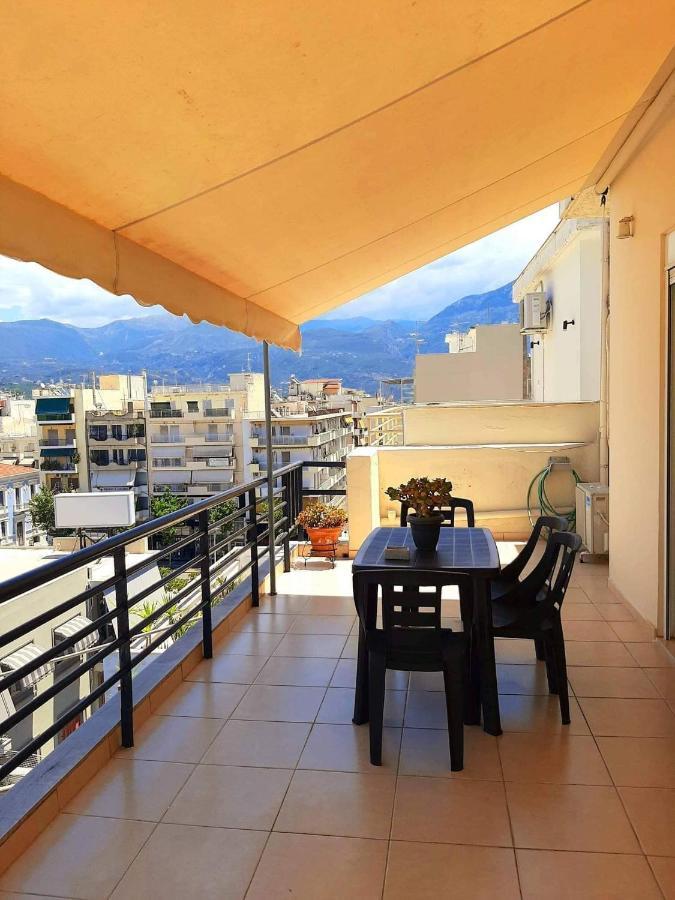 Central Square Appartment With Panoramic View Kalamáta Kültér fotó